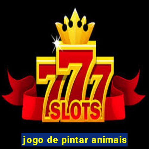 jogo de pintar animais